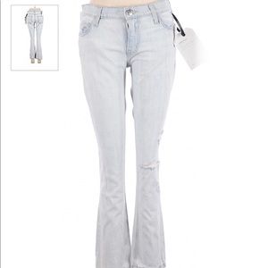 Current/Elliott NWT Light Wash Boyfriend Cut